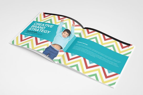 The Colorful – Brand Book Template | Creative Brochure Templates