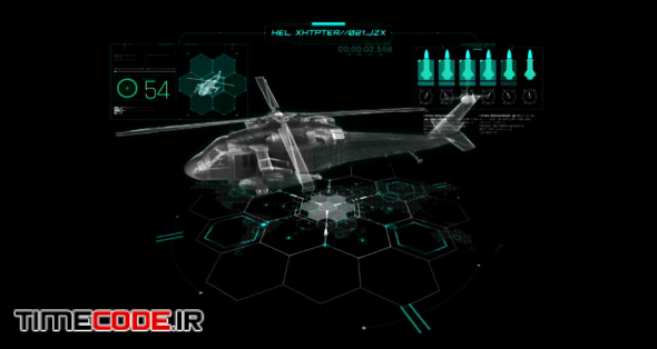 HUD UI Military Helicopter