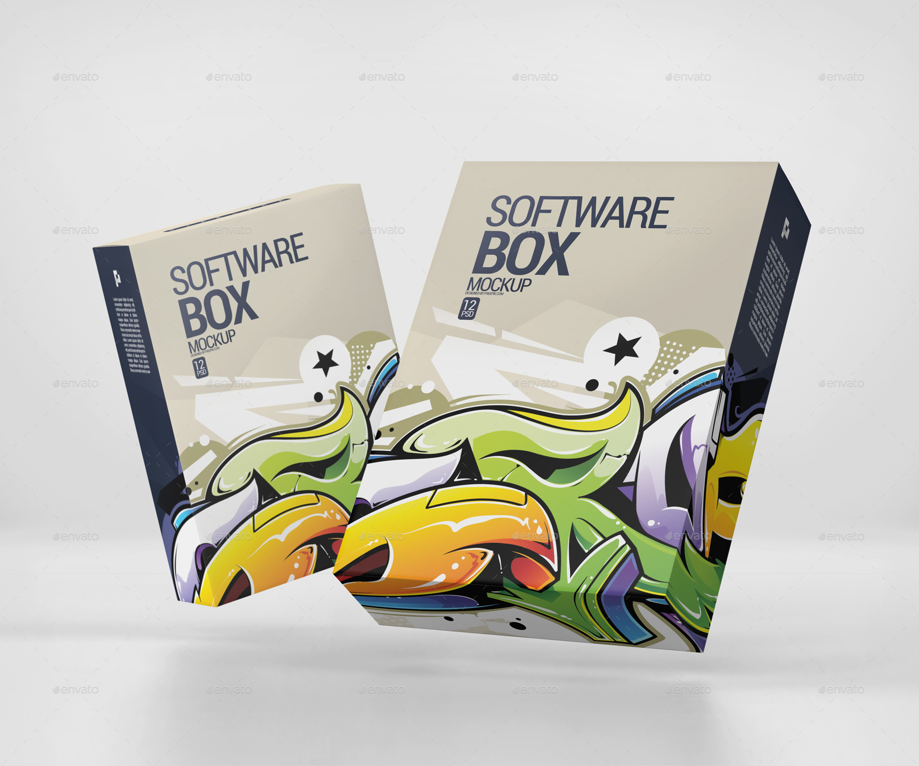 دانلود موکاپ جعبه بسته بندی نرم افزار Software Box Mockup 25568629 - تایم کد | مرجع دانلود پروژه ...