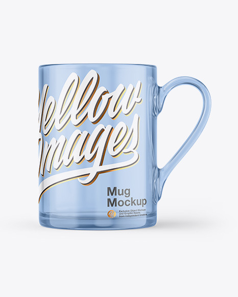 Download دانلود موکاپ ماگ شیشه ای Transparent Glass Mug Mockup ...