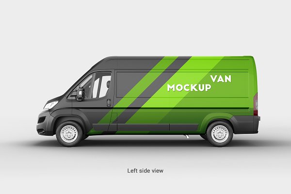 Van Mockup 12 | Creative Branding Mockups