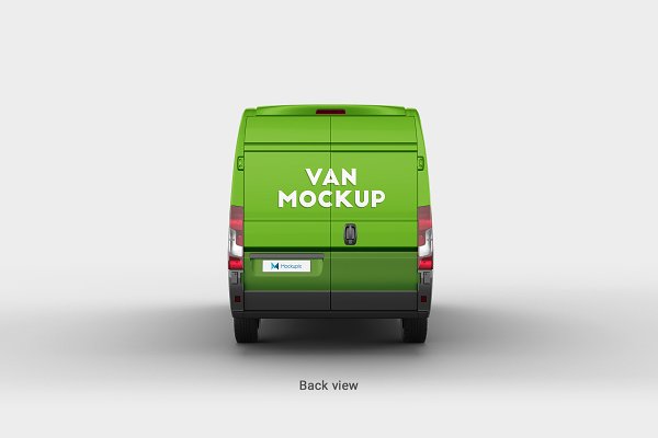 Van Mockup 12 | Creative Branding Mockups