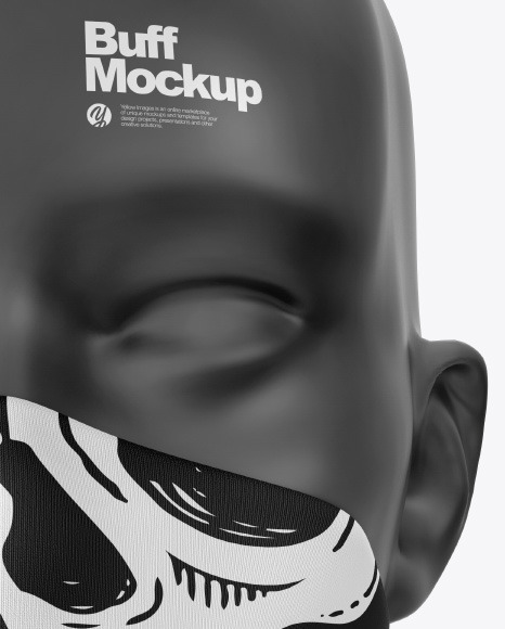 دانلود موکاپ ماسک صورت پارچه ای Buff Mockup 60403 - تایم ...