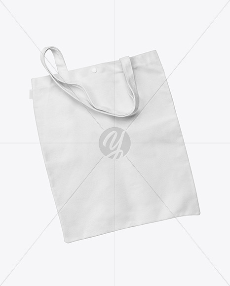 Cotton Bag Mockup in Apparel Mockups on Yellow Images Object Mockups