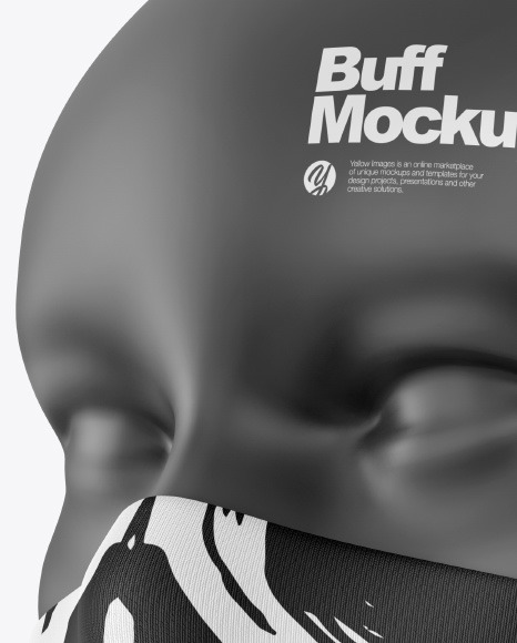 Download دانلود موکاپ ماسک Buff Mockup 60555 - تایم کد | مرجع دانلود پروژه آماده افتر افکت - پریمیر - فوتیج