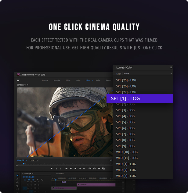  Hollywood LUT Color Grading Pack 