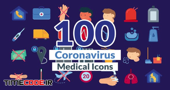  Corona Virus Icons 
