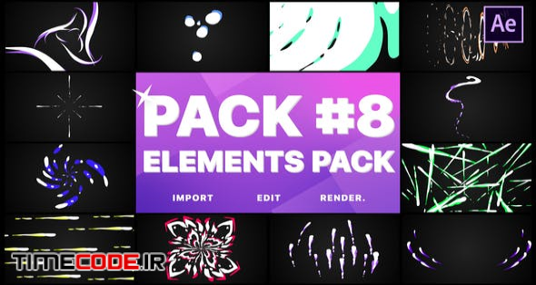  Flash FX Elements Pack 08 | After Effects 