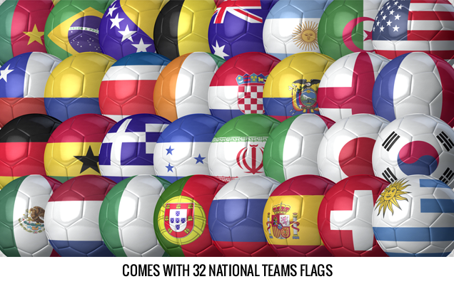  Ball and Flags 