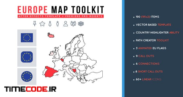  Europe Map Toolkit 