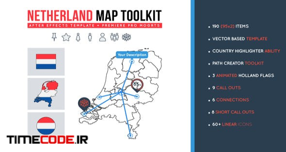  Netherland Map Toolkit 