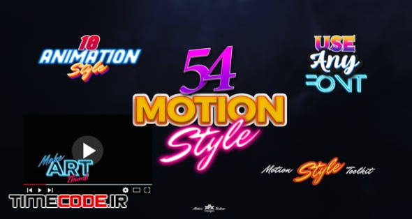  Motion Styles Toolkit | Text Effects & Animations 