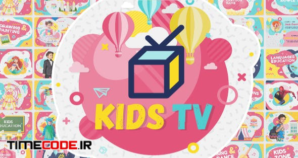  Kids Tv - Broadcast / Social Channel Design 