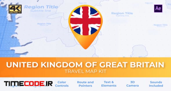  United Kingdom of Great Britain Map - United Kingdom Travel Map 