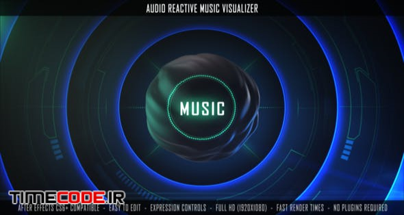  Audio Reactive Music Visualizer 
