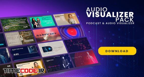  Podcast & Audio Visualizer Pack 