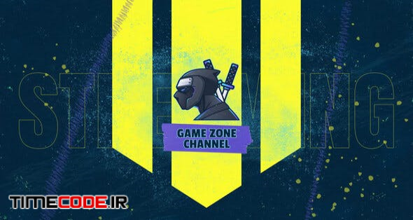  Grunge Gaming Logo Transition 