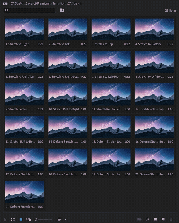  The Most Useful Transitions Pack for Premiere Pro 