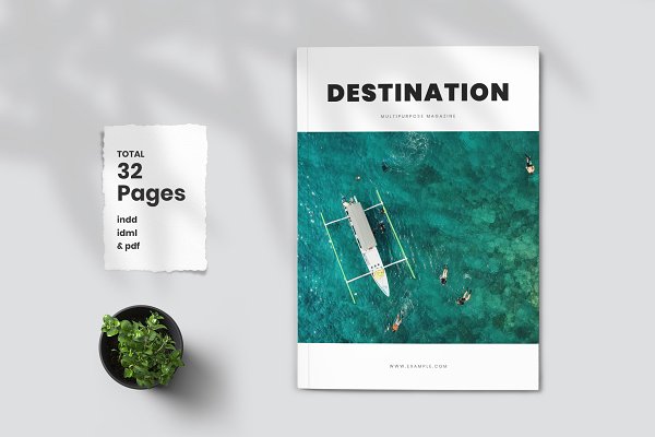 Destination Magazine | Creative InDesign Templates