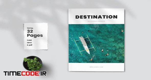 Destination Magazine | Creative InDesign Templates