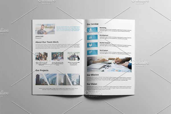 Business Brochure V800 | Creative Photoshop Templates