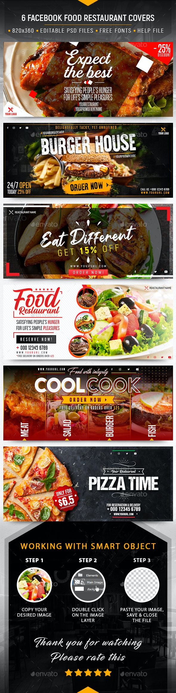 Facebook Food Restaurant Covers