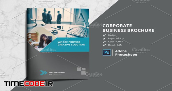 Business Brochure V838 | Creative Photoshop Templates