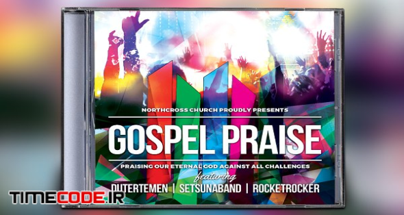 Gospel Praise CD Album Artwork | Creative Photoshop Templates
