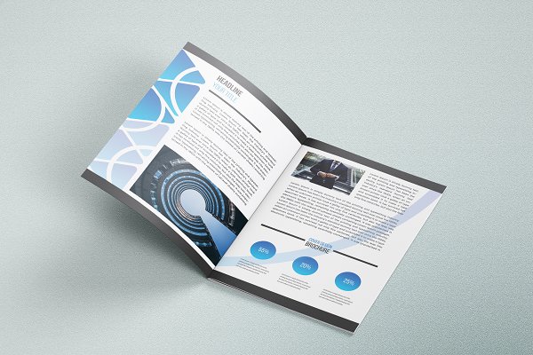 Business Brochure Template 04 | Creative Photoshop Templates