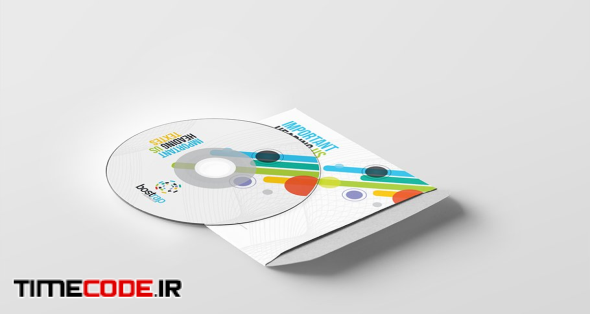 Bostrap_CD Sleeve & Sticker Design | Creative Illustrator Templates