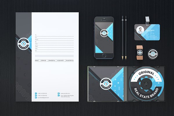Real State Branding Identity | Creative Photoshop Templates