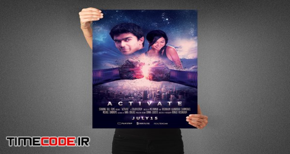 Activate Movie Poster Template | Creative Photoshop Templates