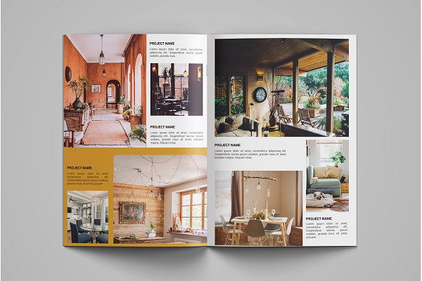 Interior Portfolio Brochure | Creative Photoshop Templates