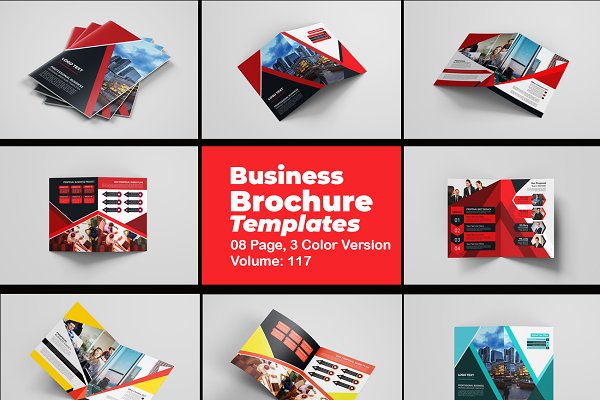Professional Business Brochure | Creative Illustrator Templates