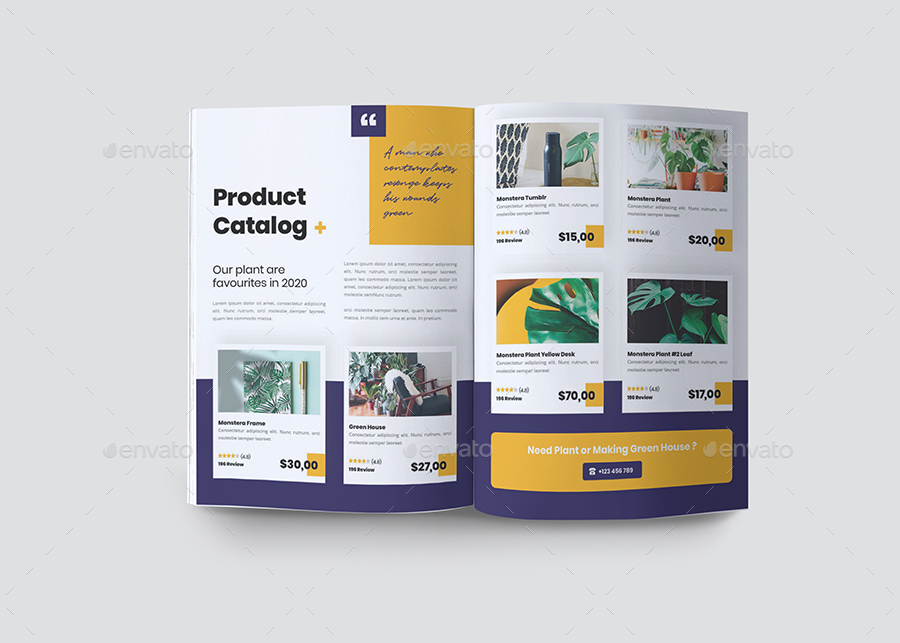 Green Botanica - Creative Brochure Template