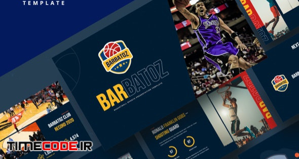 Barbatoz - Basketball Sport Powerpoint Template