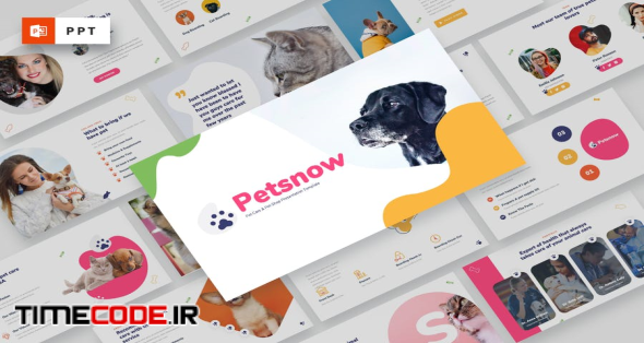 Petsnow - Pet Care & Pet Shop Powerpoint Template