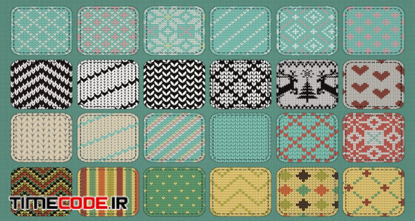 30 Seamless Knit Textures