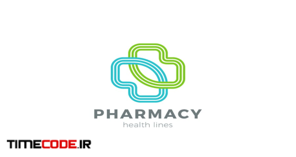 Logo Pharmacy Medical Clinic Cross