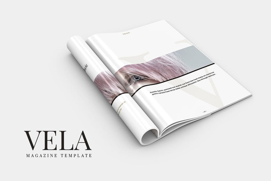 Vela Magazine Template