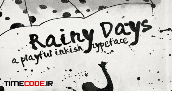 Rainy Days - A Playful Typeface