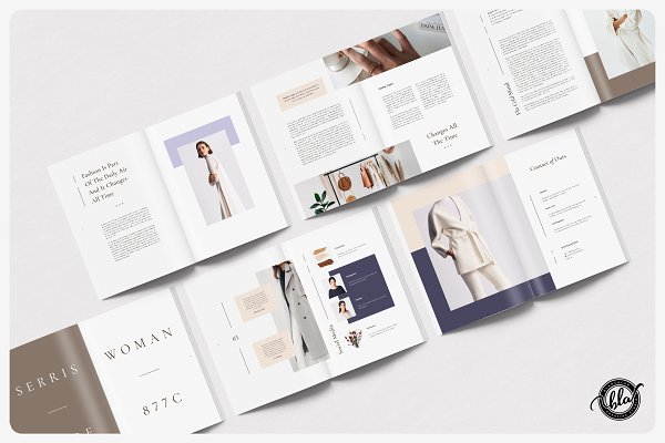 SUITPEA Fashion Magazine & Lookbook | Creative InDesign Templates