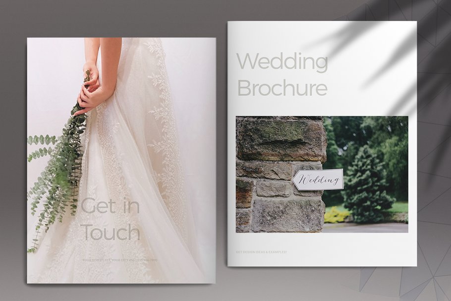 Wedding Lifestyle Brochure Template | Creative InDesign Templates