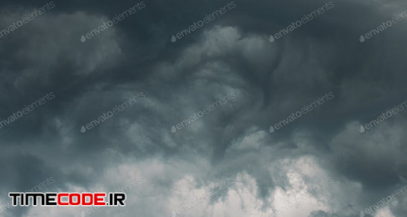 Stormy Sky Before Rain Thunderstorm. Storm Cloudy Sky Background