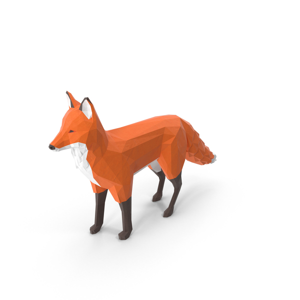  Low Poly Animals Collection PNG & PSD Images 