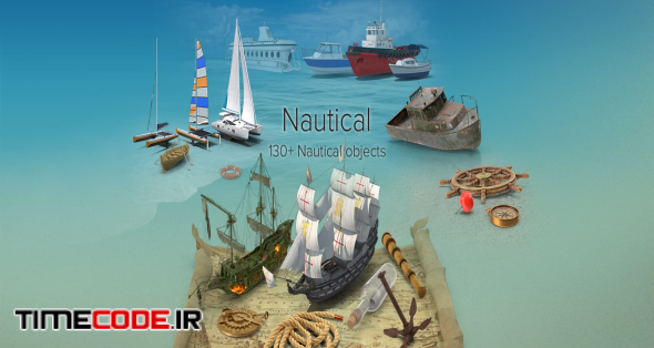  Nautical Collection PNG & PSD Images 