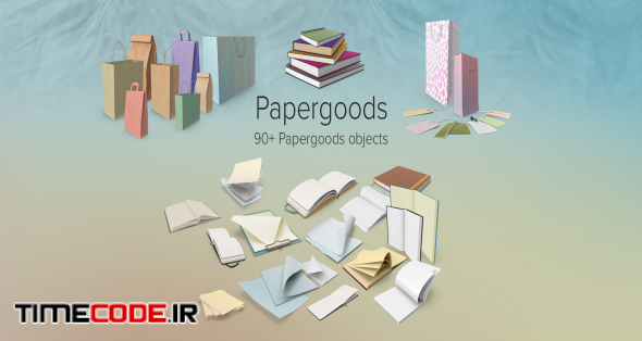  Papergoods Collection PNG & PSD Images 
