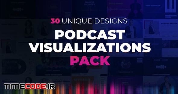  Podcast Visualizations Pack 