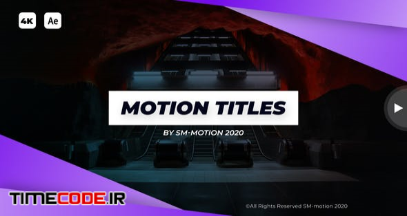  Modern Motion Titles 