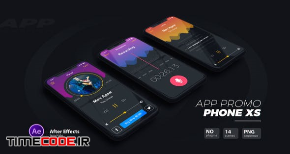  App Promo // Phone Xs 